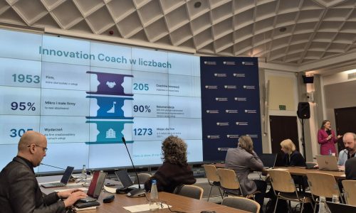 Innovation Coach na Komitecie Monitorującym Program Operacyjny Inteligentny Rozwój.